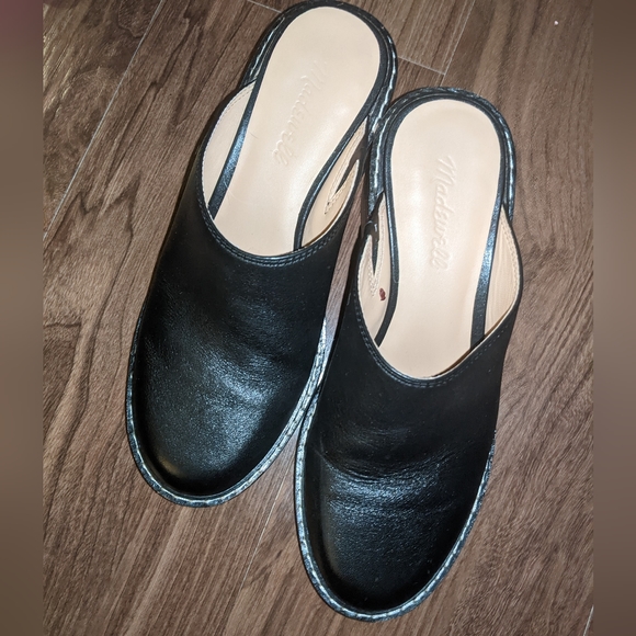 RARE find! Madewell - Chelsea Ridgefield Lug Sole Slip-On Mule | Size 7 | Black - Picture 5 of 14
